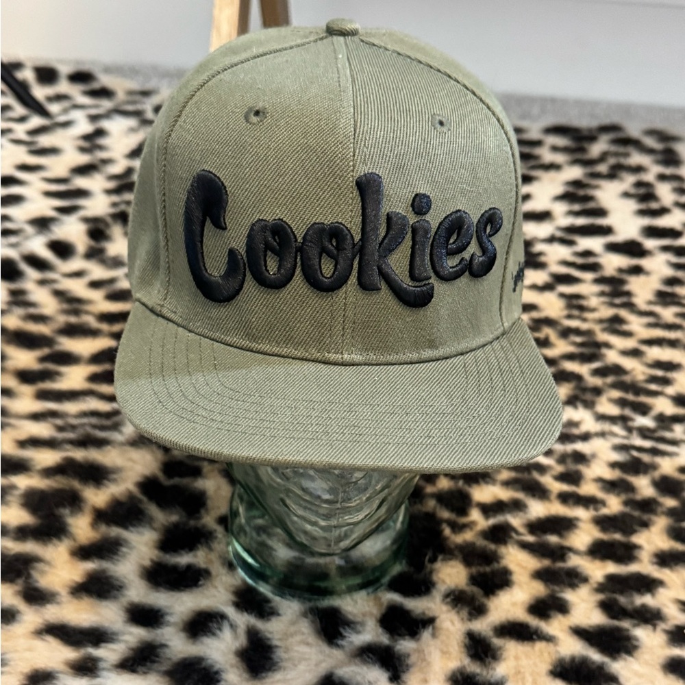 Cookies SF Olive Green Snapback Hat Men’s